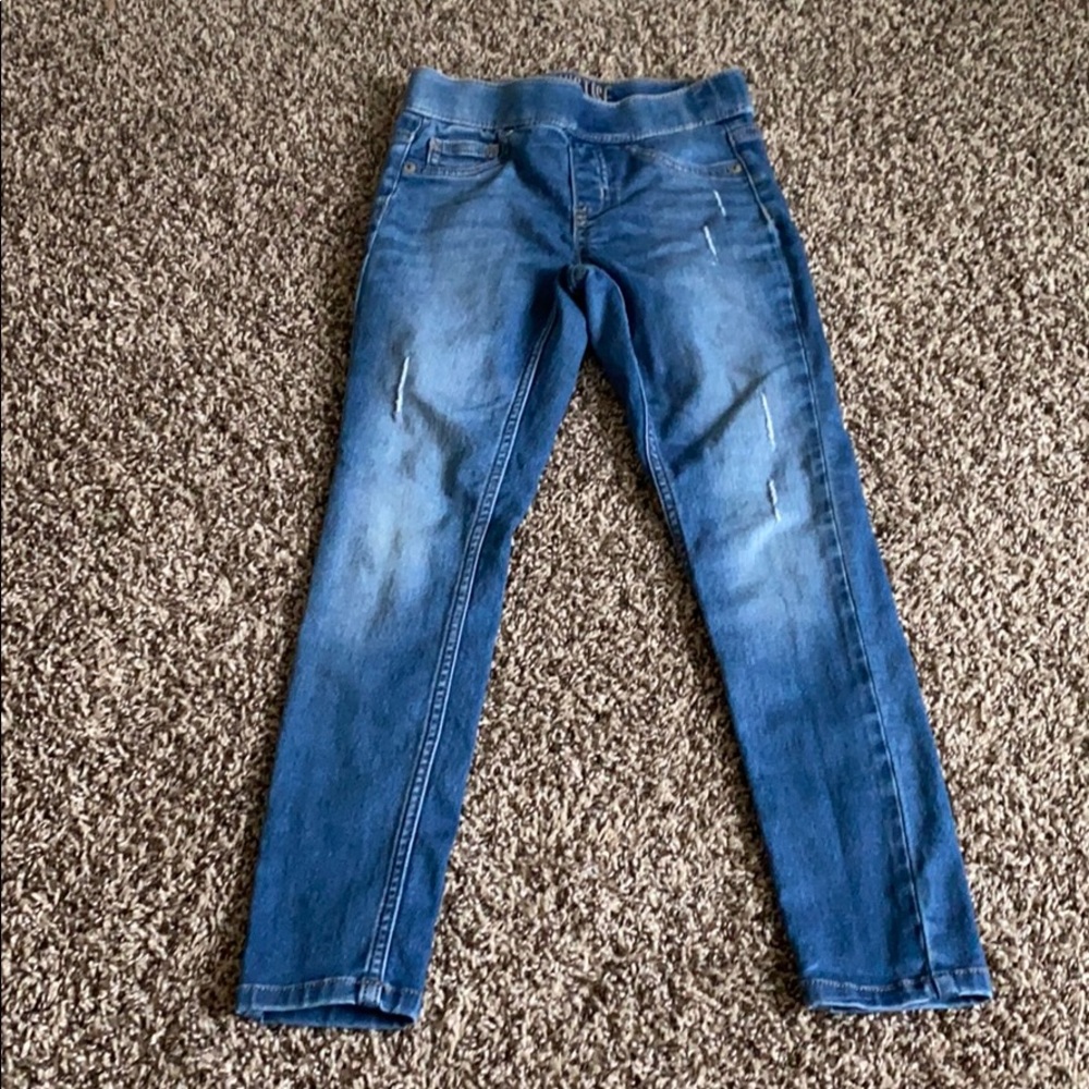 Girls justice jeans size 8